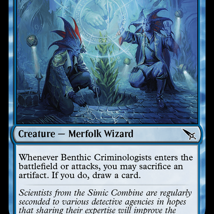 Benthic Criminologists [Murders at Karlov Manor]