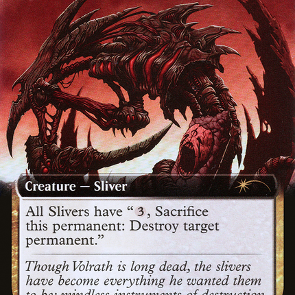 Necrotic Sliver (Extended Art) [Secret Lair Drop Promos]