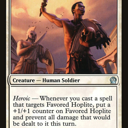 Favored Hoplite [Theros]