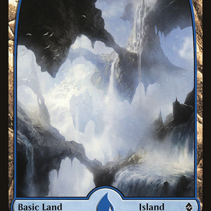Island (256) (Full Art) [Battle for Zendikar]