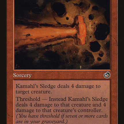 Kamahl's Sledge [Torment]