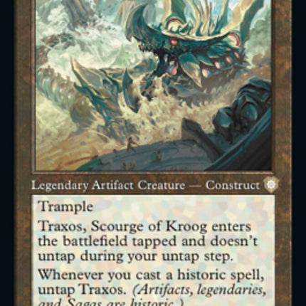 Traxos, Scourge of Kroog (Retro) [The Brothers' War Commander]