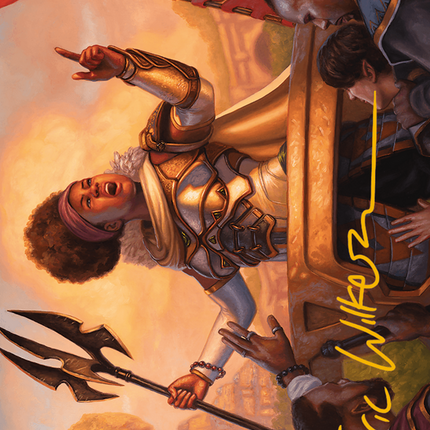 Recruiter of the Guard Art Card (Gold-Stamped Signature) [Modern Horizons 3 Art Series]