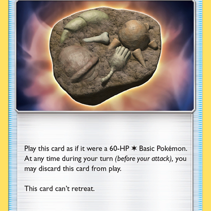 Unidentified Fossil (155/181) [Sun & Moon: Team Up]