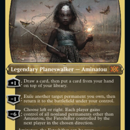 Aminatou, the Fateshifter (Foil Etched) [Double Masters 2022]