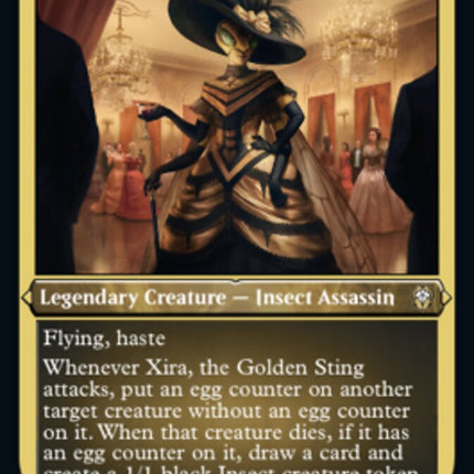 Xira, the Golden Sting (Foil Etched) [Dominaria United Commander]