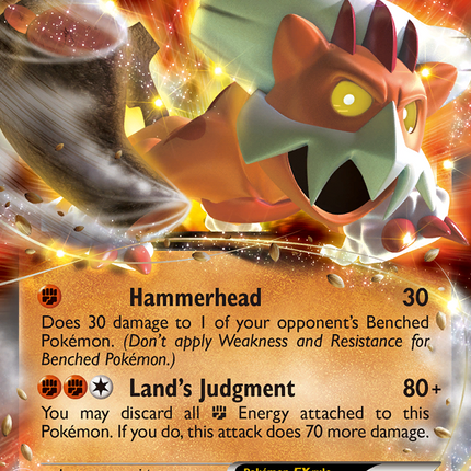 Landorus EX (89/149) [Black & White: Boundaries Crossed]