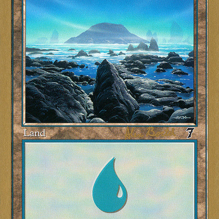 Island (ab334) (Alex Borteh) [World Championship Decks 2001]