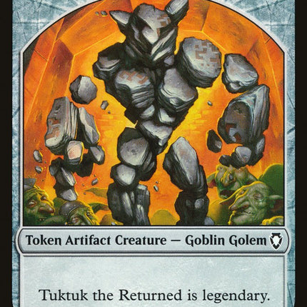 Tuktuk the Returned Token [Commander Anthology Volume II Tokens]