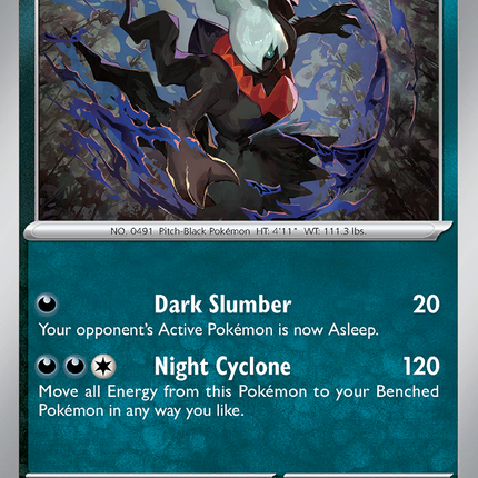 Darkrai (136/197) [Scarlet & Violet: Obsidian Flames]