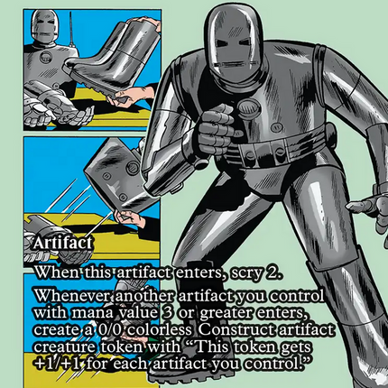 Simulacrum Synthesizer (Borderless) [Marvel Universe: Eternal-Legal]