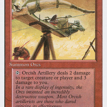 Orcish Artillery [Fourth Edition]