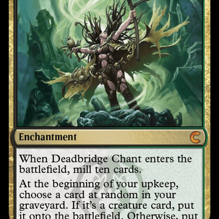 Deadbridge Chant [Ravnica: Clue Edition]