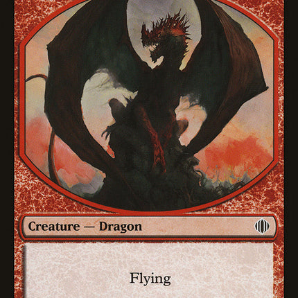 Dragon Token [Shards of Alara Tokens]