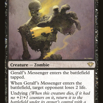Geralf's Messenger [Dark Ascension]