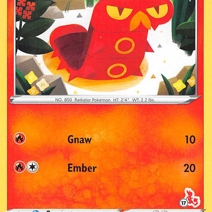 Sizzlipede (046/264) (Cinderace Stamp #17) [Battle Academy 2022]