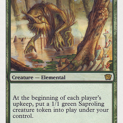 Verdant Force (9th Edition) [Oversize Cards]