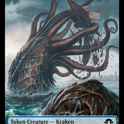 Servo // Kraken Double-Sided Token [Modern Horizons 3 Tokens]