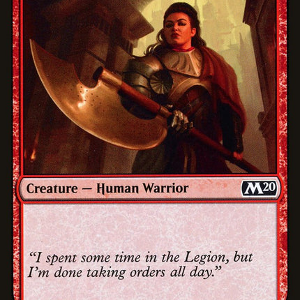 Fearless Halberdier [Core Set 2020]