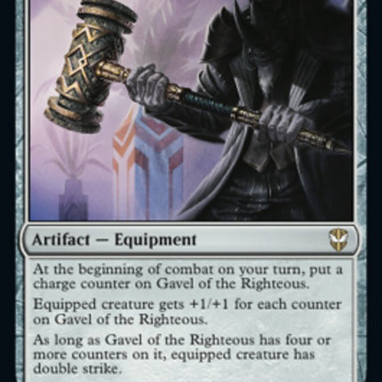 Gavel of the Righteous [Streets of New Capenna Commander]