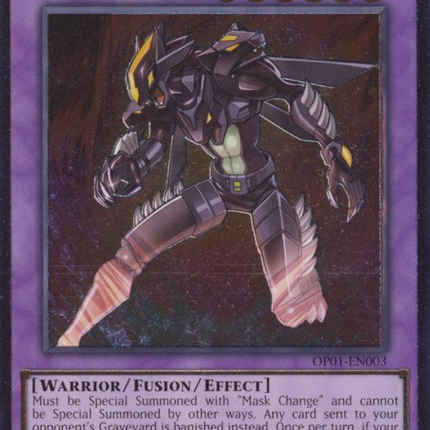 Masked HERO Dark Law [OP01-EN003] Ultimate Rare