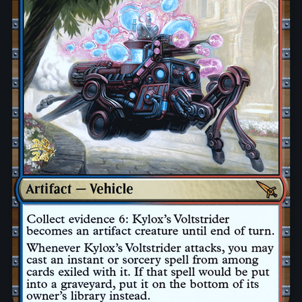 Kylox's Voltstrider [Murders at Karlov Manor Prerelease Promos]