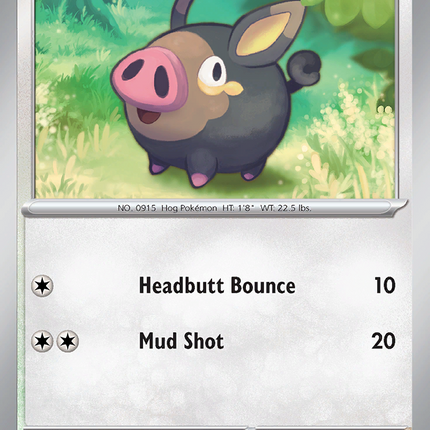 Lechonk (182/197) [Scarlet & Violet: Obsidian Flames]