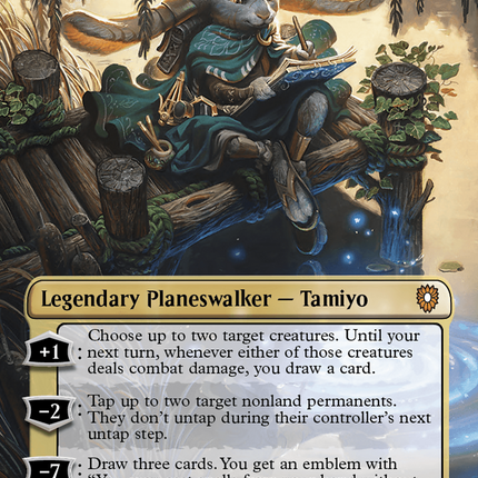 Tamiyo, Field Researcher (Borderless) [Bloomburrow Commander]