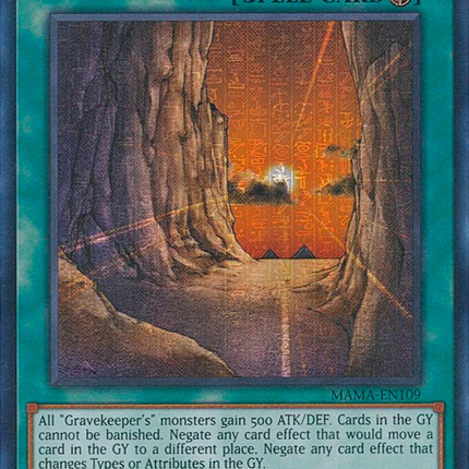 Necrovalley [MAMA-EN109] Ultra Pharaoh's Rare