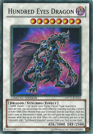 Hundred Eyes Dragon [DPC5-EN003] Super Rare