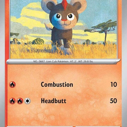 Litleo (015/131) [Scarlet & Violet: Prismatic Evolutions]