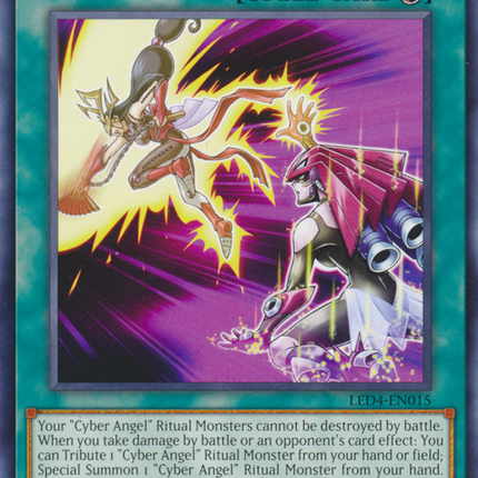 Incarnated Machine Angel [LED4-EN015] Rare