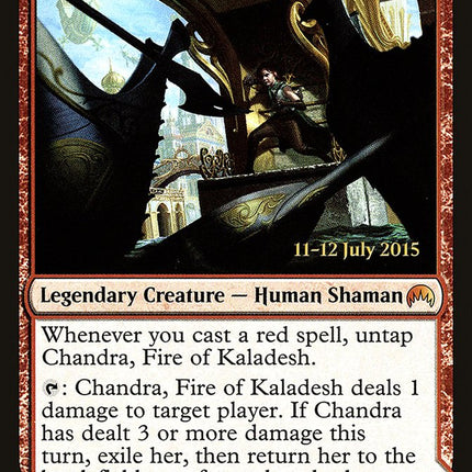 Chandra, Fire of Kaladesh // Chandra, Roaring Flame [Magic Origins Prerelease Promos]