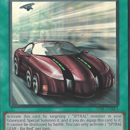 SPYRAL GEAR - Big Red [TDIL-ENSE4] Super Rare