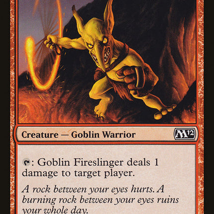 Goblin Fireslinger [Magic 2012]