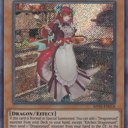 Kitchen Dragonmaid [MYFI-EN018] Secret Rare