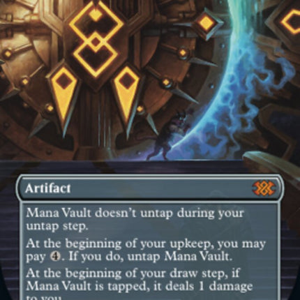 Mana Vault (Borderless Alternate Art) [Double Masters 2022]