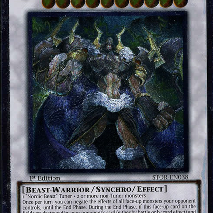 Thor, Lord of the Aesir [STOR-EN038] Ultimate Rare