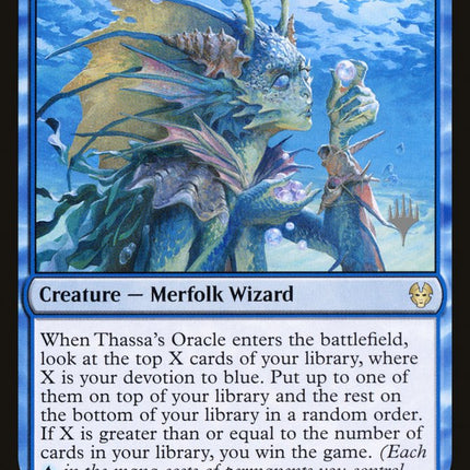 Thassa's Oracle (Promo Pack) [Theros Beyond Death Promos]