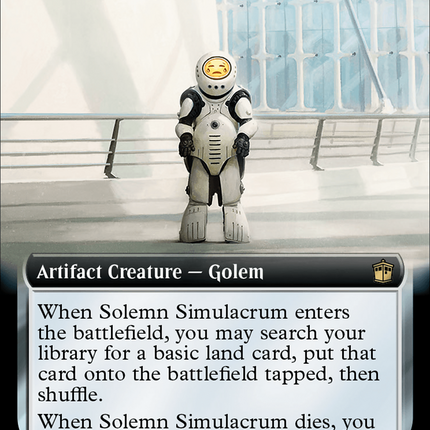 Solemn Simulacrum (Extended Art) [Doctor Who]