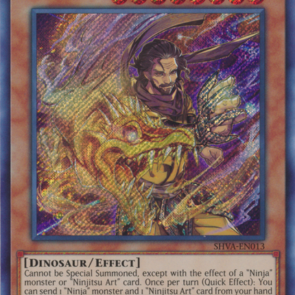 Yellow Dragon Ninja [SHVA-EN013] Secret Rare