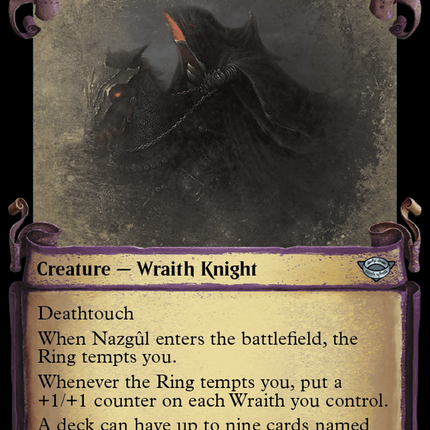 Nazgul (0551) [The Lord of the Rings: Tales of Middle-Earth Showcase Scrolls]