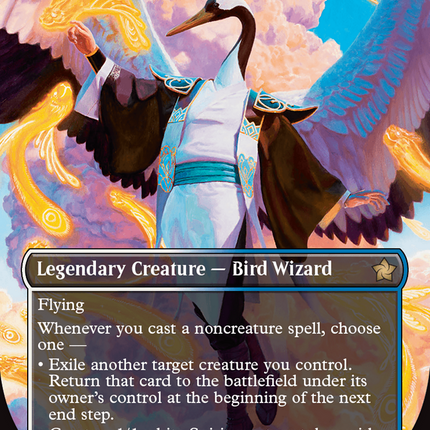 Kykar, Zephyr Awakener (Borderless) (Mana Foil) [Foundations]
