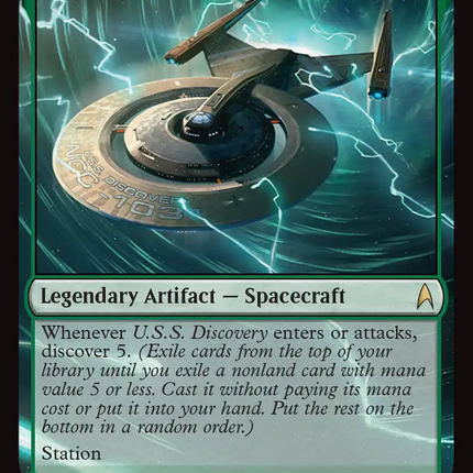 U.S.S. Discovery, at Black Alert [Star Trek]