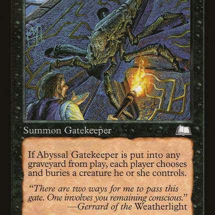 Abyssal Gatekeeper [Weatherlight]