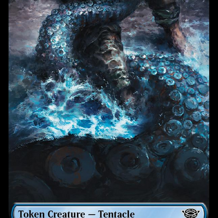 Tentacle // Food (0022) Double-Sided Token (Surge Foil) [The Lord of the Rings: Tales of Middle-Earth Tokens]