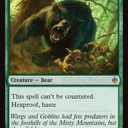 Gigantic Big Bear [The Hobbit]