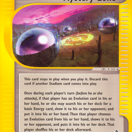 Mystery Zone (137/144) [Skyridge]