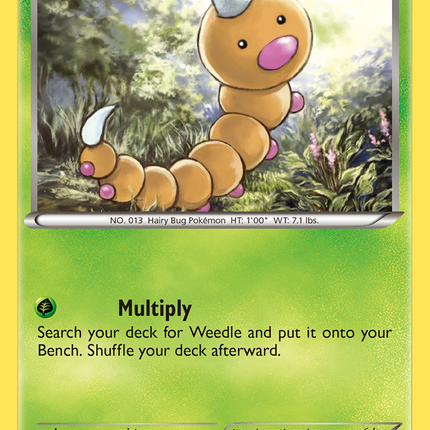 Weedle (1/160) [XY: Primal Clash]