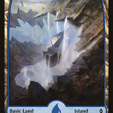 Island (257) (Full Art) [Battle for Zendikar]